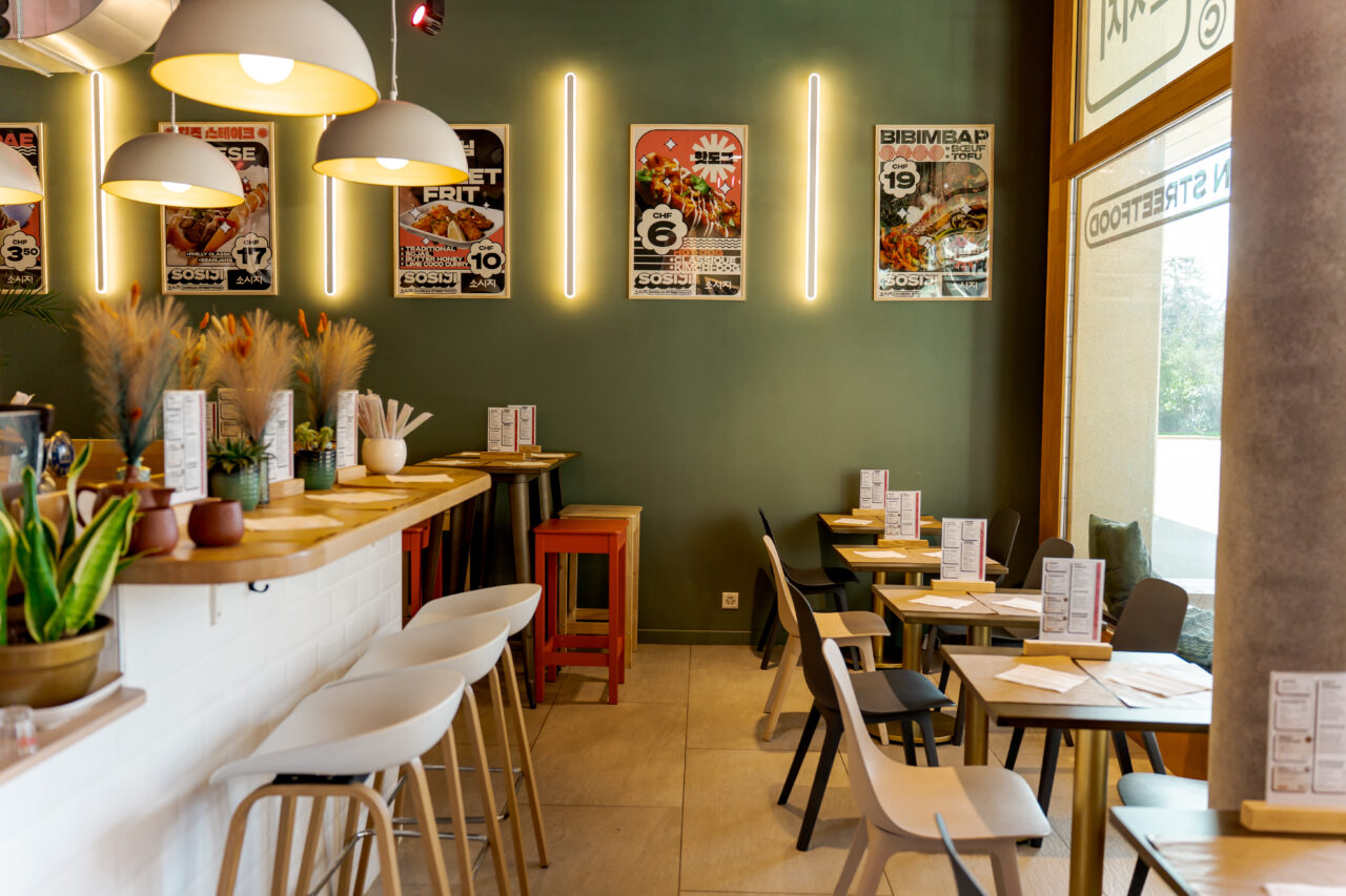 Restaurant Sosiji situé dans le quartier Belle-Terre à Thônex